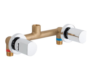 Built-in 8" shower mixer